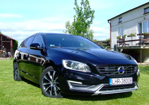 lubelskie Volvo V60 cena 43500 przebieg: 264134, rok produkcji 2014 z Jaraczewo